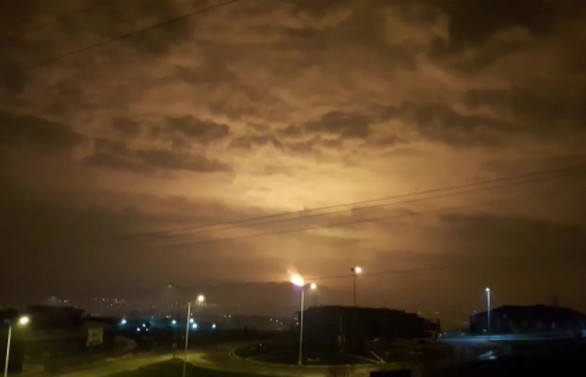 Sakarya'da doğal gaz boru hattında patlama