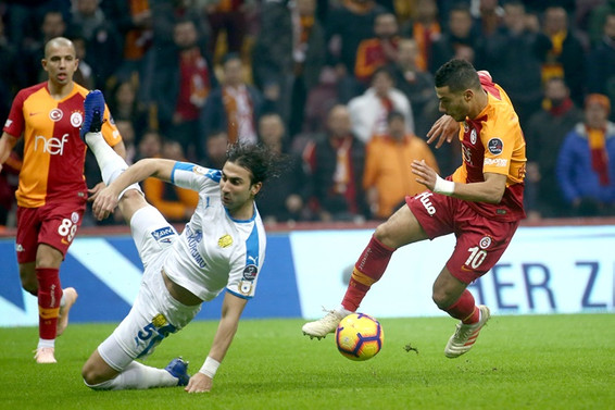 Galatasaray'dan 6 gollü galibiyet