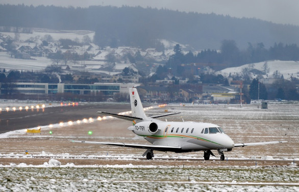 Davos için 1500 jet uçacak