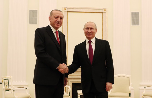 Erdoğan-Putin görüşmesi sona erdi
