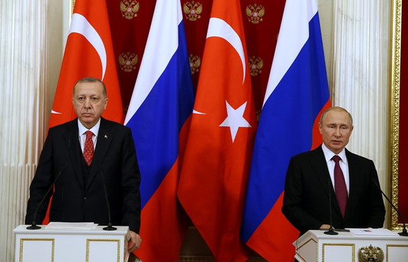 Erdoğan ile Putin Suriye'yi görüştü