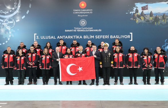 Türk ekip, 3. Antarktika seferine başladı