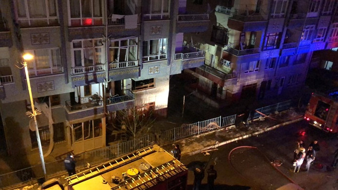 Ankara'da doğal gaz patlaması: 5 yaralı