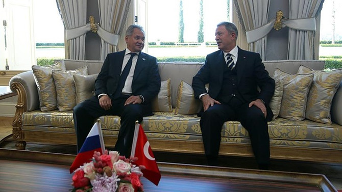 Akar, Rus mevkidaşı ile görüştü