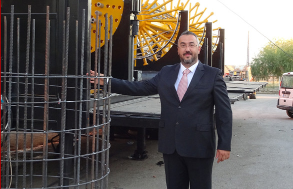 AWİM, otomatik ve manuel kaynaklı donatı teli makinesi üretti