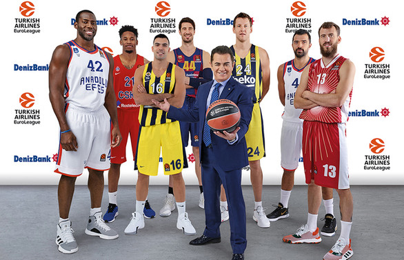 DenizBank, Euroleague Basketball’un global sponsoru oldu