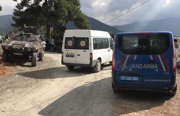 Hatay'da zırhlı araç devrildi: 2 şehit, 5 yaralı