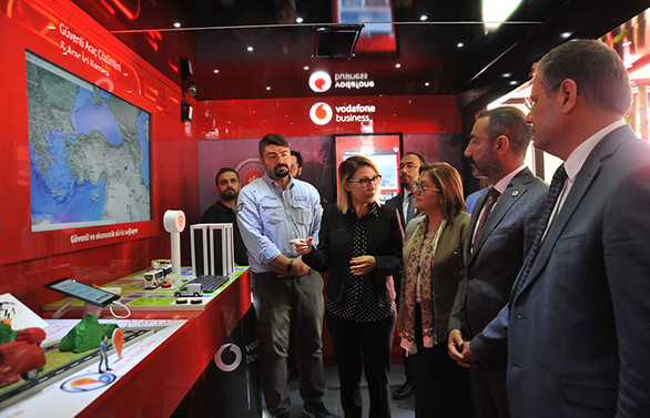 Vodafone Business Dijitalleşme Tırı Gaziantep'te