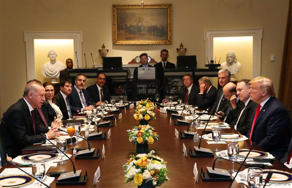 Erdoğan-Trump görüşmesi sona erdi