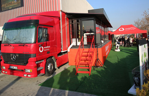 Vodafone Business Dijitalleşme Tırı başkentte