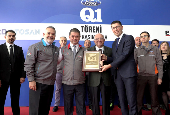 Erkurt Holding, Ford’un Q1 belgesini üçüncü kez aldı