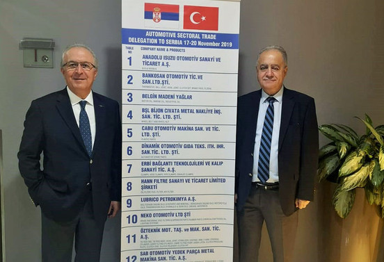 Türk ve Sırp otomotiv firmaları bir araya geldi