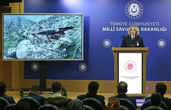 MSB: Pençe operasyonlarında 163 terörist etkisiz hale getirildi