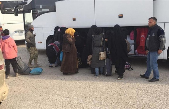 MSB: 593 Suriyeli Tel Abyad'a döndü