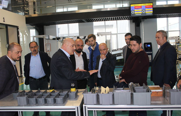 MÜSİAD, Model Fabrika'da incelemelerde bulundu