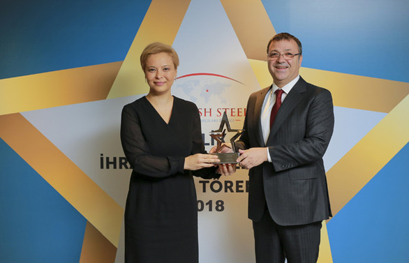 Çelik ihracatının yıldızları ödüllerini aldı