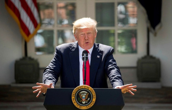 Trump'tan Macron'un NATO sözlerine tepki