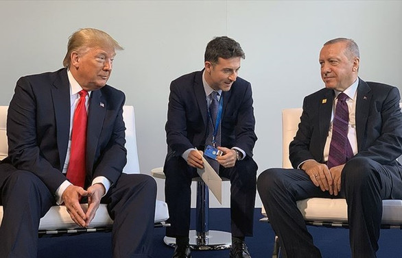 Cumhurbaşkanı Erdoğan Trump ile görüştü