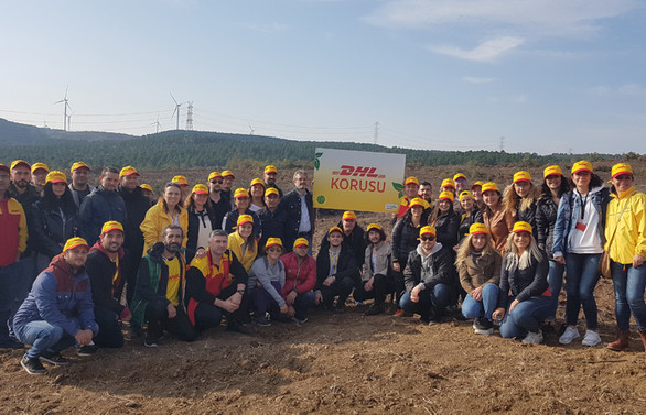 DHL İstanbul’da 2.500 ağaçlık bir koru oluşturuyor