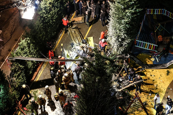İstanbul'da askeri helikopter düştü: 4 şehit