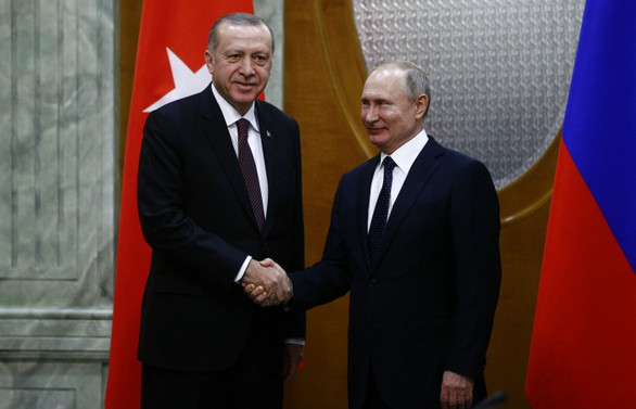 Erdoğan, Putin ile bir araya geldi