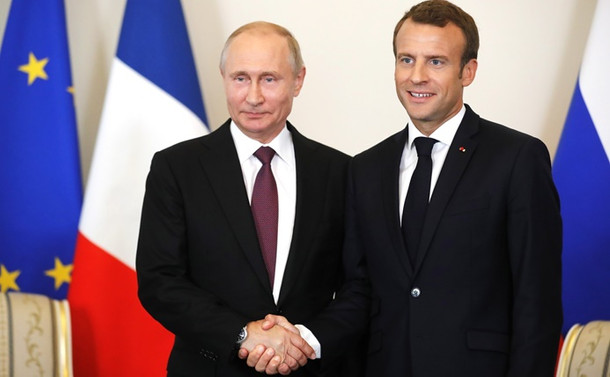 Putin ve Macron Suriye'yi görüştü