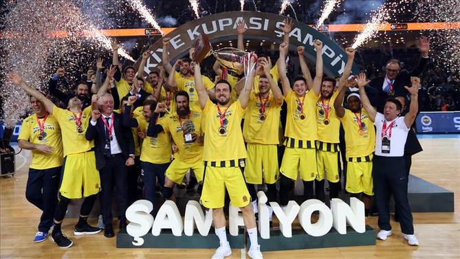 Erkekler Türkiye Kupası Fenerbahçe'nin