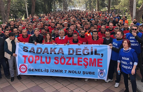 Bornova Belediyesinde grev kararı alındı
