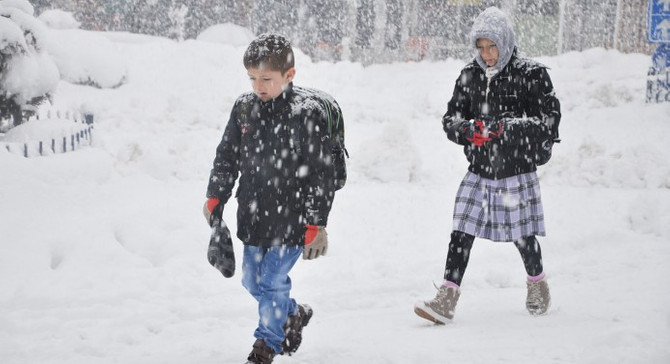 İstanbul'da okullar tatil