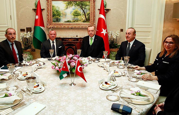 Erdoğan, Ürdün Kralı 2. Abdullah ile bir araya geldi