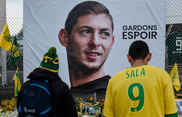 Futbolcu Emiliano Sala'yı taşıyan uçağın enkazı bulundu