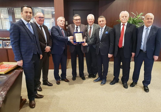GÜSİAD Aydın Doğan’ı ziyaret etti