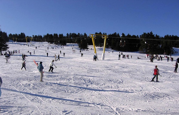 Uludağ, sömestr tatilinde yerli turistle yüzde 90 doluluğa ulaştı