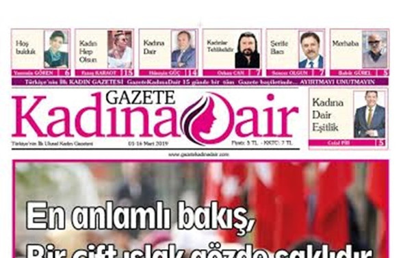 Gazete Kadına Dair yayın hayatına başladı