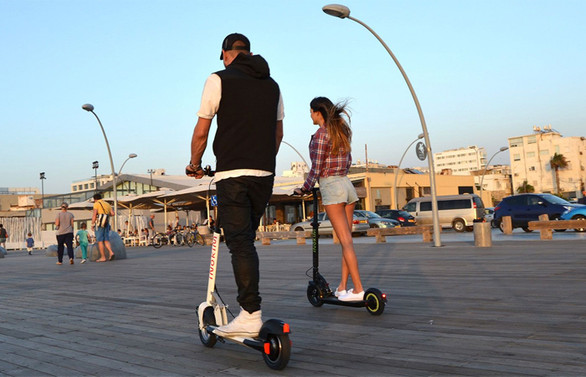 Şehir içi kısa mesafede yeni trend elektrikli scooter