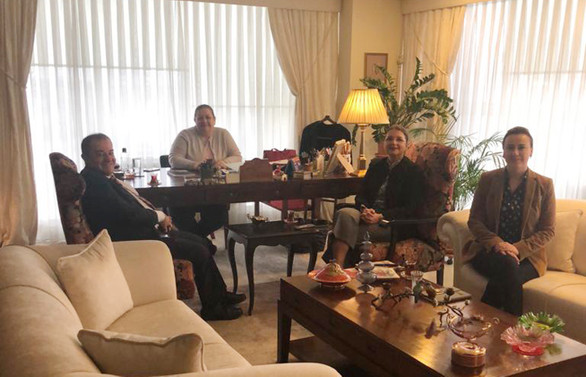 Dr. Hakan Çınar, DÜNYA'yı ziyaret etti