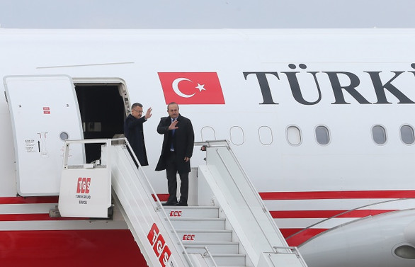 Çavuşoğlu ve Oktay, Yeni Zelanda'ya gitti