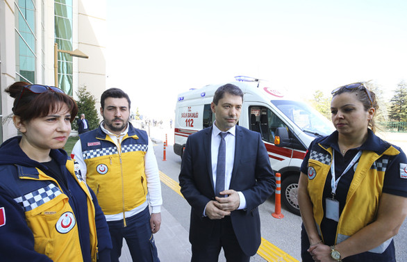 Dünyanın örnek alacağı acil sağlık sistemimiz var