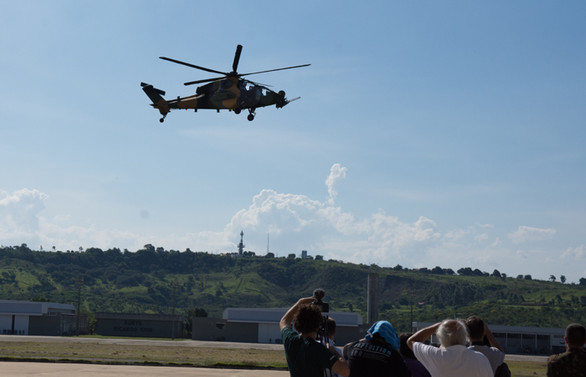 T129 Atak, Brezilya'da gösteri yaptı
