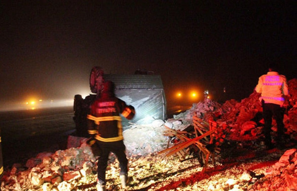 Hatay'da askeri araç devrildi: 5 yaralı