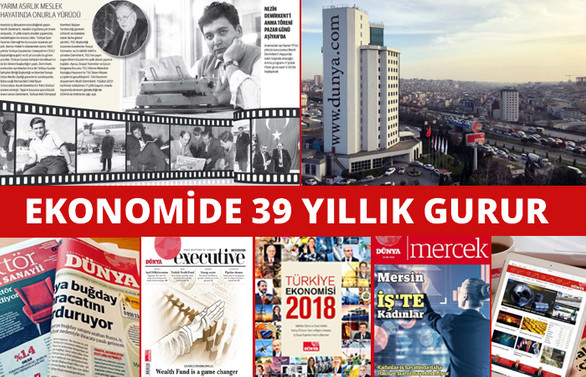 DÜNYA Gazetesi 39 Yaşında