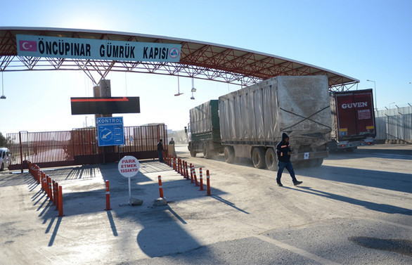 Öncüpınar Gümrük Kapısı, 8 yıl sonra yeniden açıldı