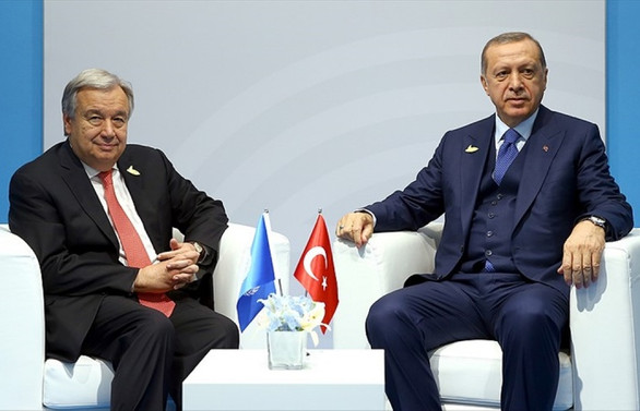 Erdoğan, BM Genel Sekreteri ile Hindistan-Pakistan gerilimini görüştü
