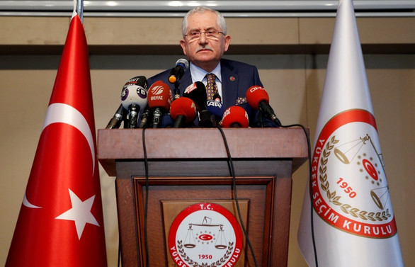 YSK Başkanı: İmamoğlu önde