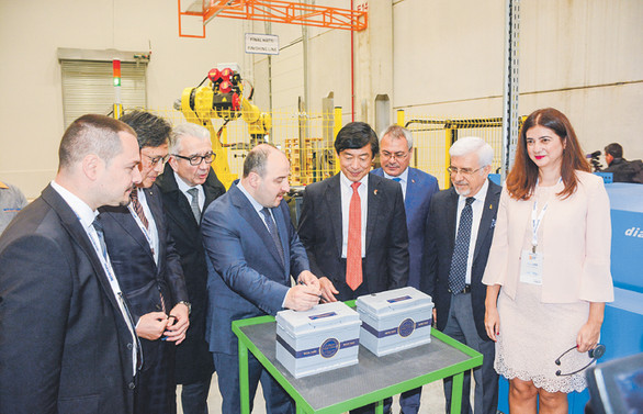 İnci GS Yuasa'nın 120 milyon liralık 3. fabrikası üretimde