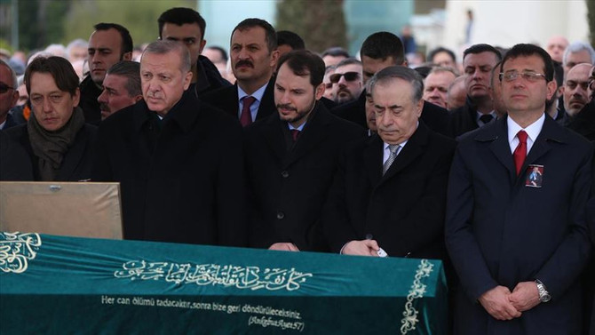 Eski İTO Başkanı Şahinoğlu için cenaze töreni