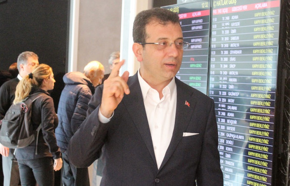 Ekrem İmamoğlu Ankara'ya gitti