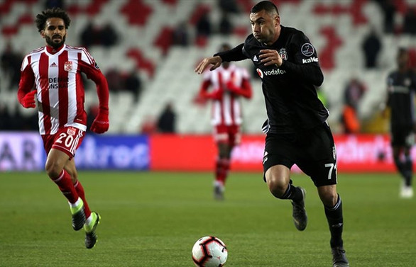 Sivas'ta 3 puan Beşiktaş'ın