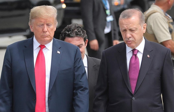 Cumhurbaşkanı Erdoğan, Trump ile görüştü