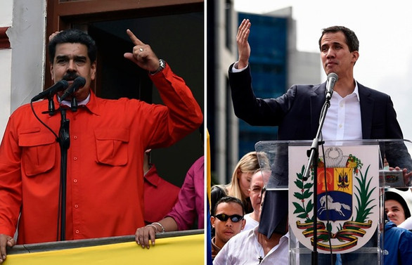 Maduro 'diyaloğa', Guaido 'sokağa' çağırdı